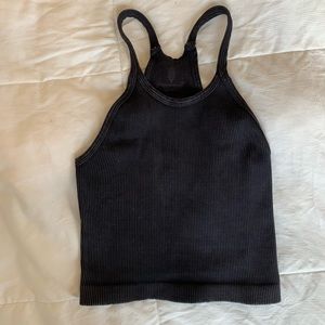 Free People Movement Happiness Runs Crop Top Long Size Xs/S